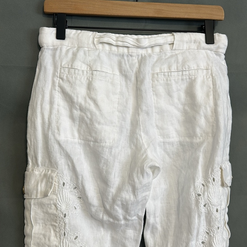 Lilly Pulitzer Linen Ziva Cargo Pants - Picture 6 of 9